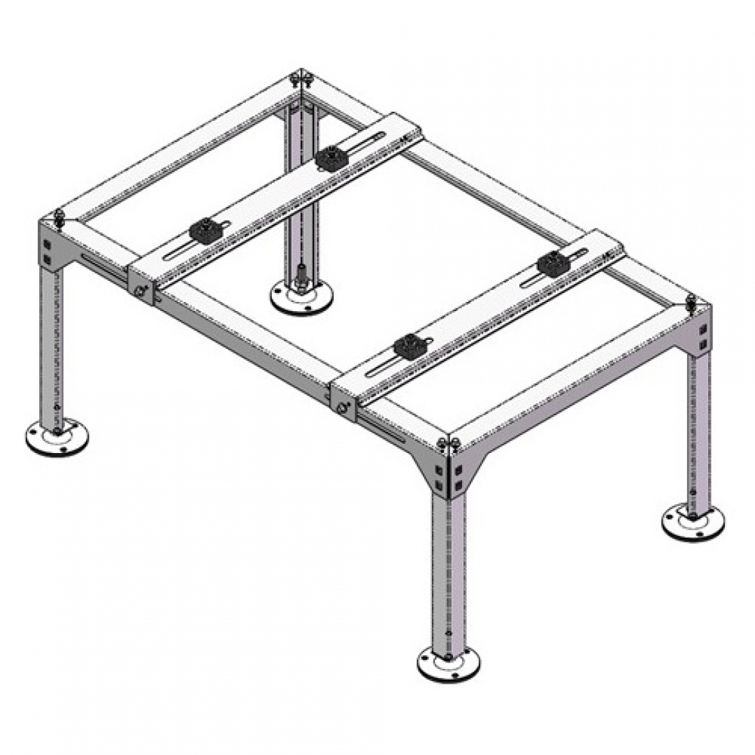 Adjustable Steel Equipment Stand Adjustable Steel Equipment Stand
