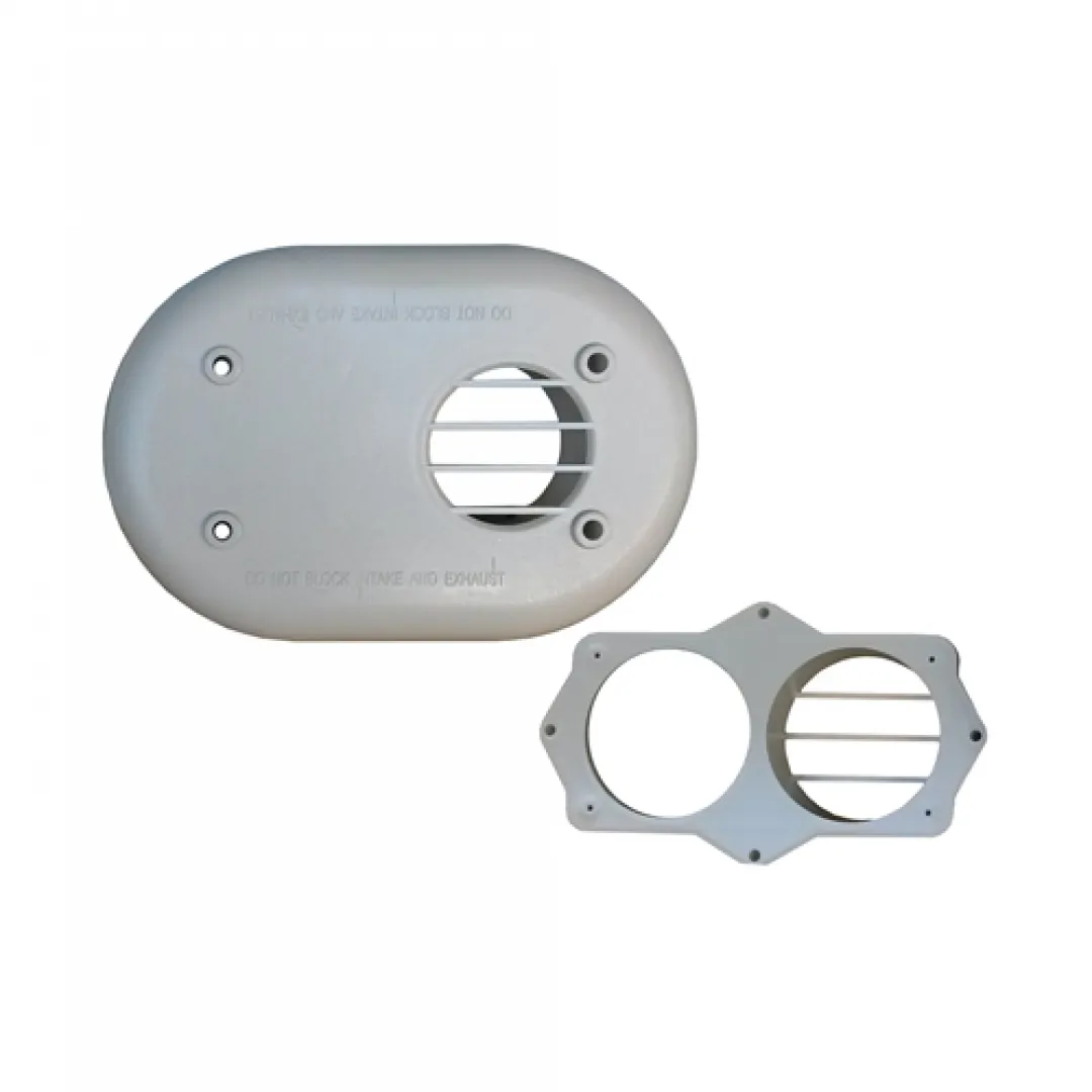 LUXAIRE LUXAIRE 2-Pipe Horizontal 2" Sidewall Vent Termination Kit LUXAIRE LUXAIRE 2-Pipe Horizontal 2" Sidewall Vent Termination Kit