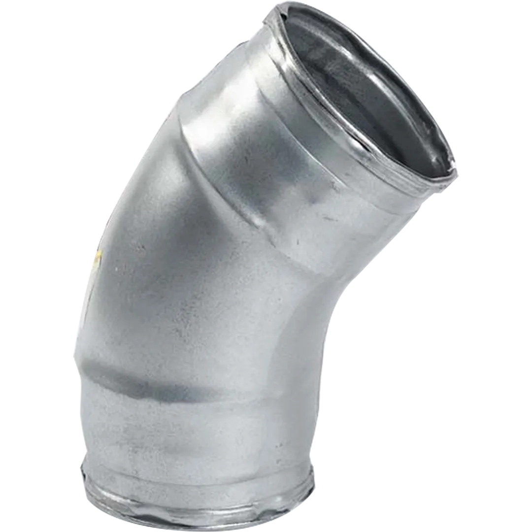 Galvanized Stamped 45&deg; Elbows - 24 Gauge