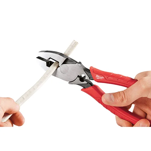 MILWAUKEE MILWAUKEE 9" High Leverage Lineman Pliers With Crimper MILWAUKEE MILWAUKEE 9" High Leverage Lineman Pliers With Crimper