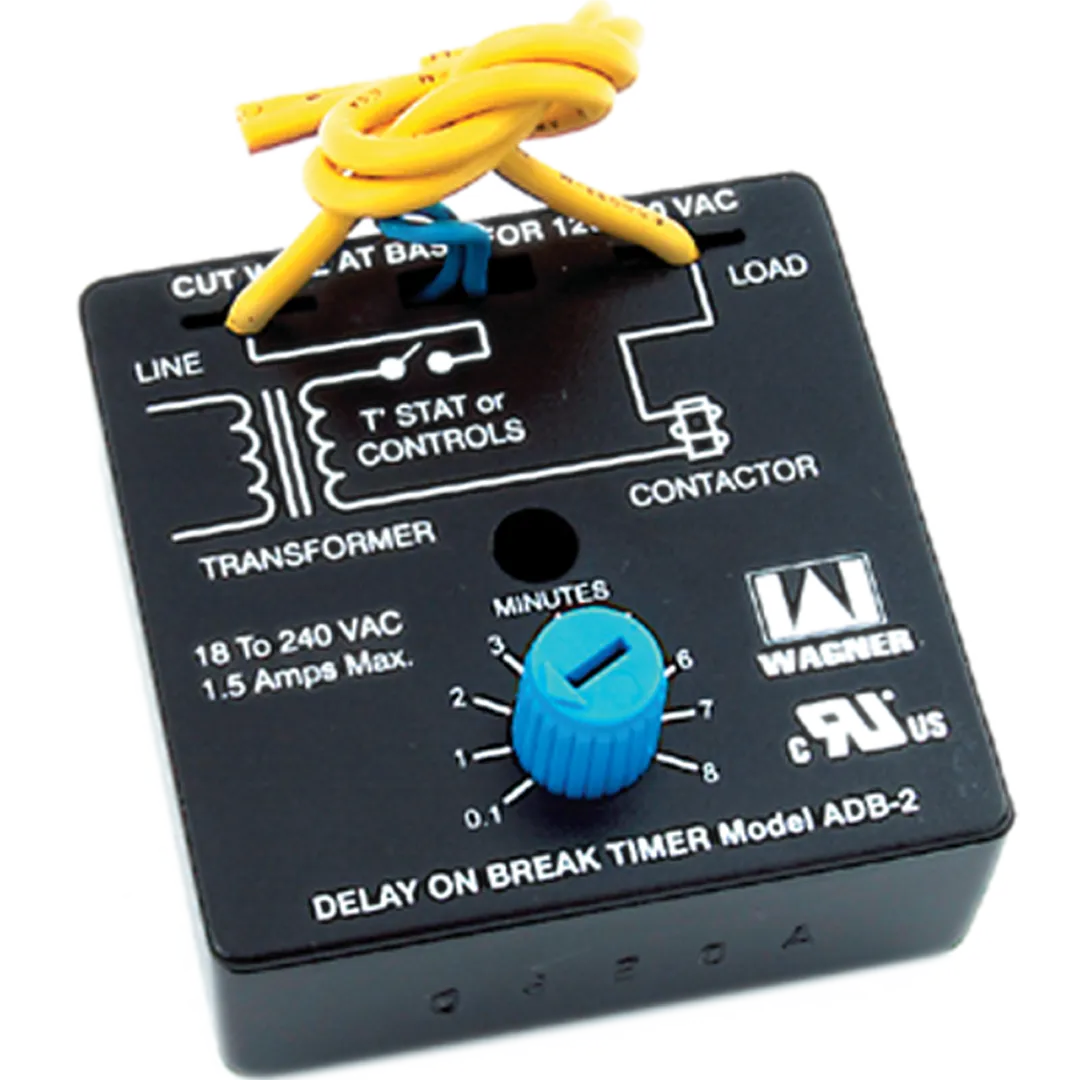 ALLTEMP ALLTEMP Adjustable Delay On Break Timer With Terminal Leads