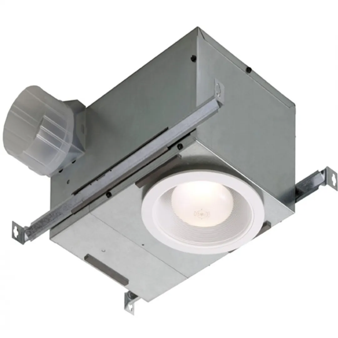 BROAN-NUTONE BROAN-NUTONE Recessed Bathroom Fan With Light - White Trim