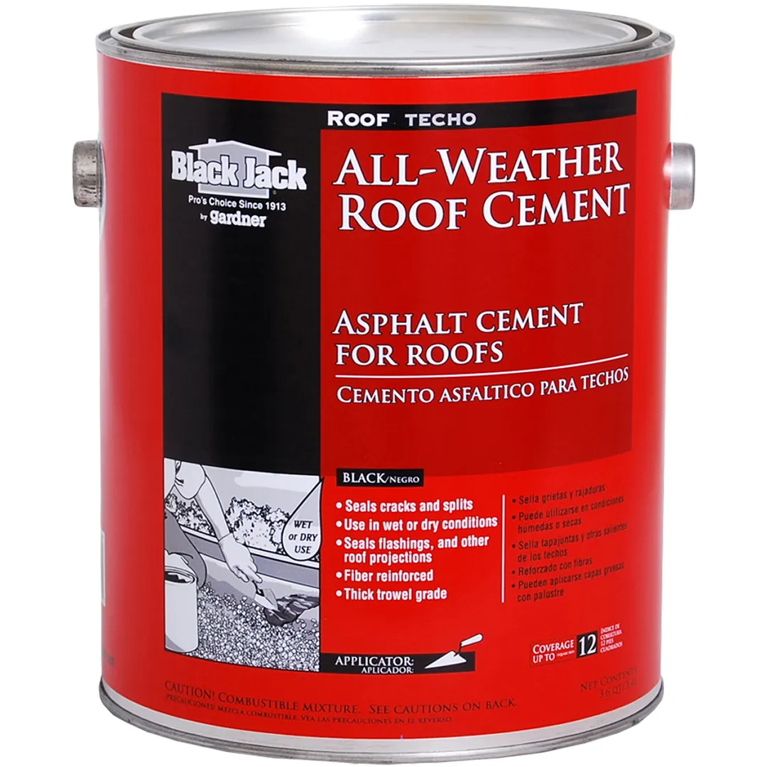 GARDNER-GIBSON GARDNER-GIBSON Black Jack All Weather Roof Asphalt Cement - 1 Gal.