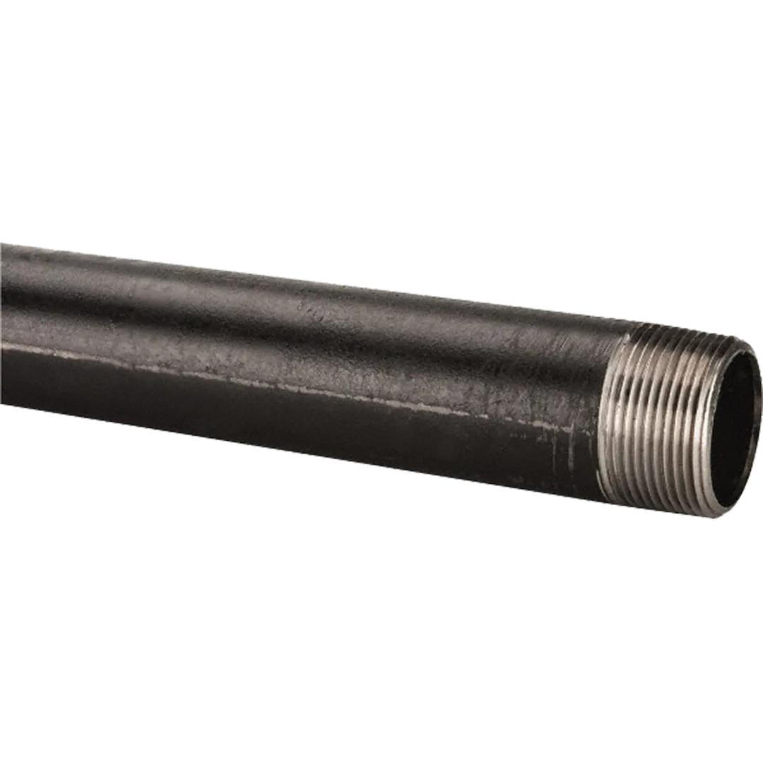 Black Iron Threaded Steel Pipe