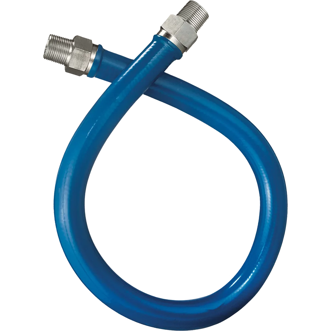 DORMONT DORMONT Blue Hose Stainless Steel Foodservice Gas Connectors