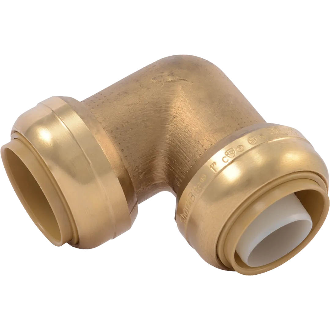 SHARKBITE SHARKBITE Brass Push-To-Connect 90&deg; Elbows