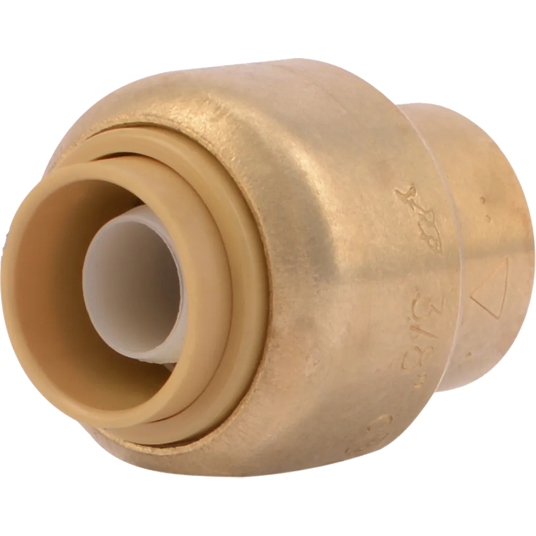 SHARKBITE SHARKBITE Brass Push-To-Connect End Caps