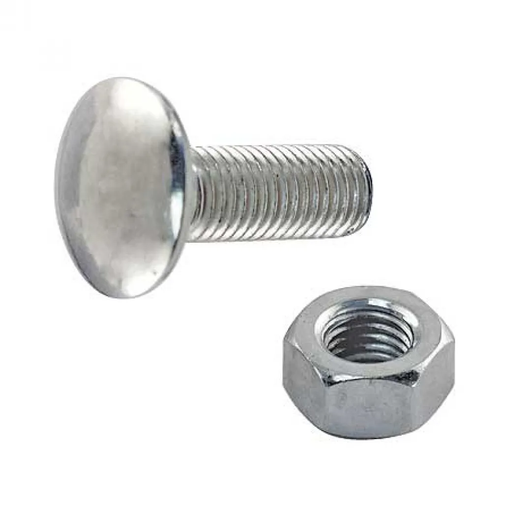 DUCTMATE DUCTMATE Carriage Bolt & Nut Set For TDF Ductwork - 125 Sets