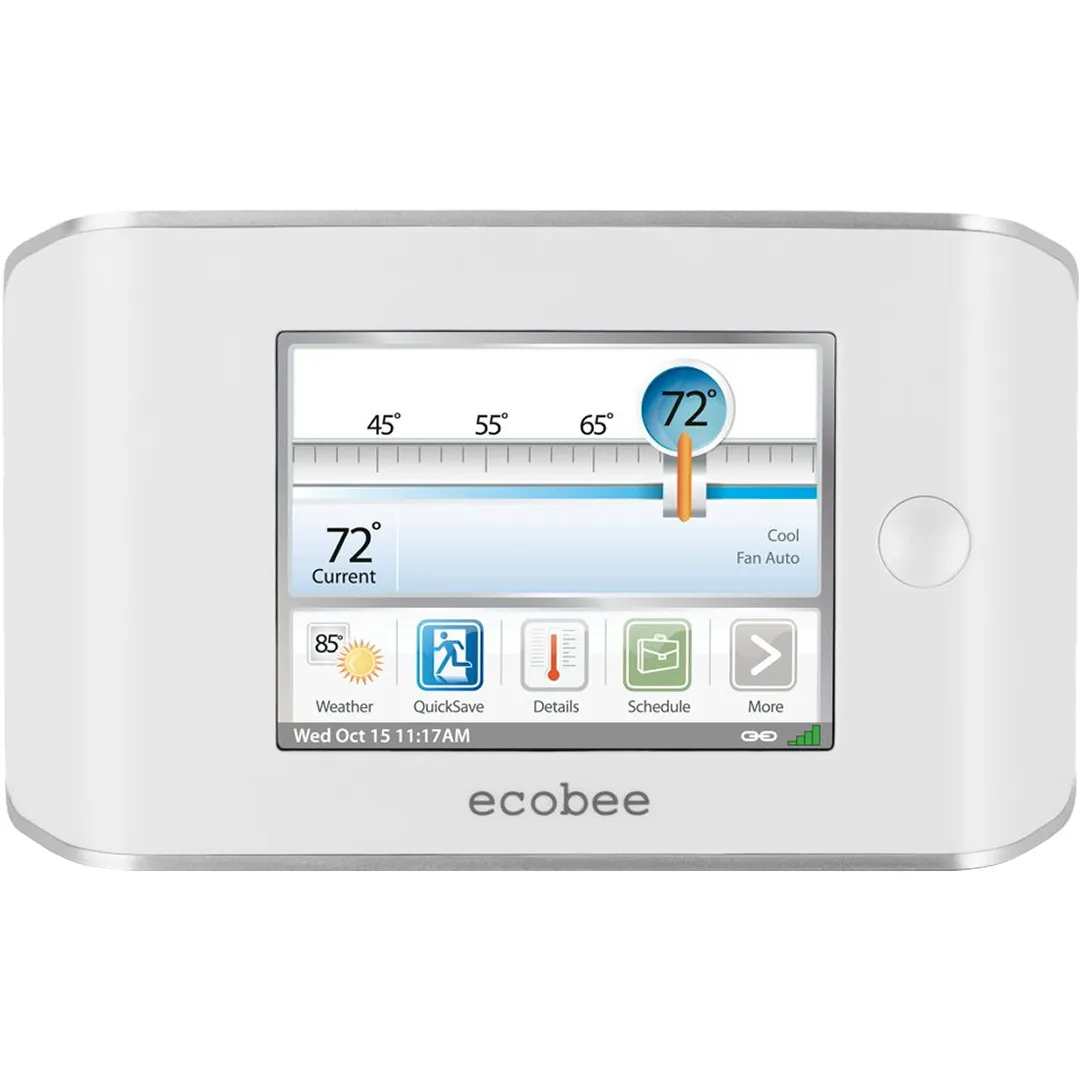 ECOBEE ECOBEE Ecobee2 Wi-Fi Touchscreen Programmable Thermostat