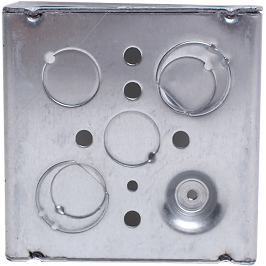 DIVERSITECH DIVERSITECH Galvanized Steel Electrical Wall Boxes - 4 x 4