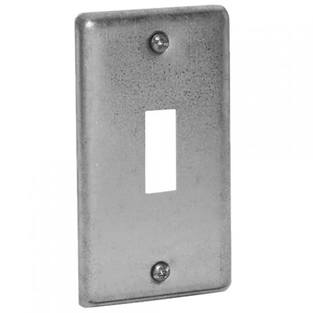 DIVERSITECH DIVERSITECH Galvanized Steel Flat Toggle Switch Cover