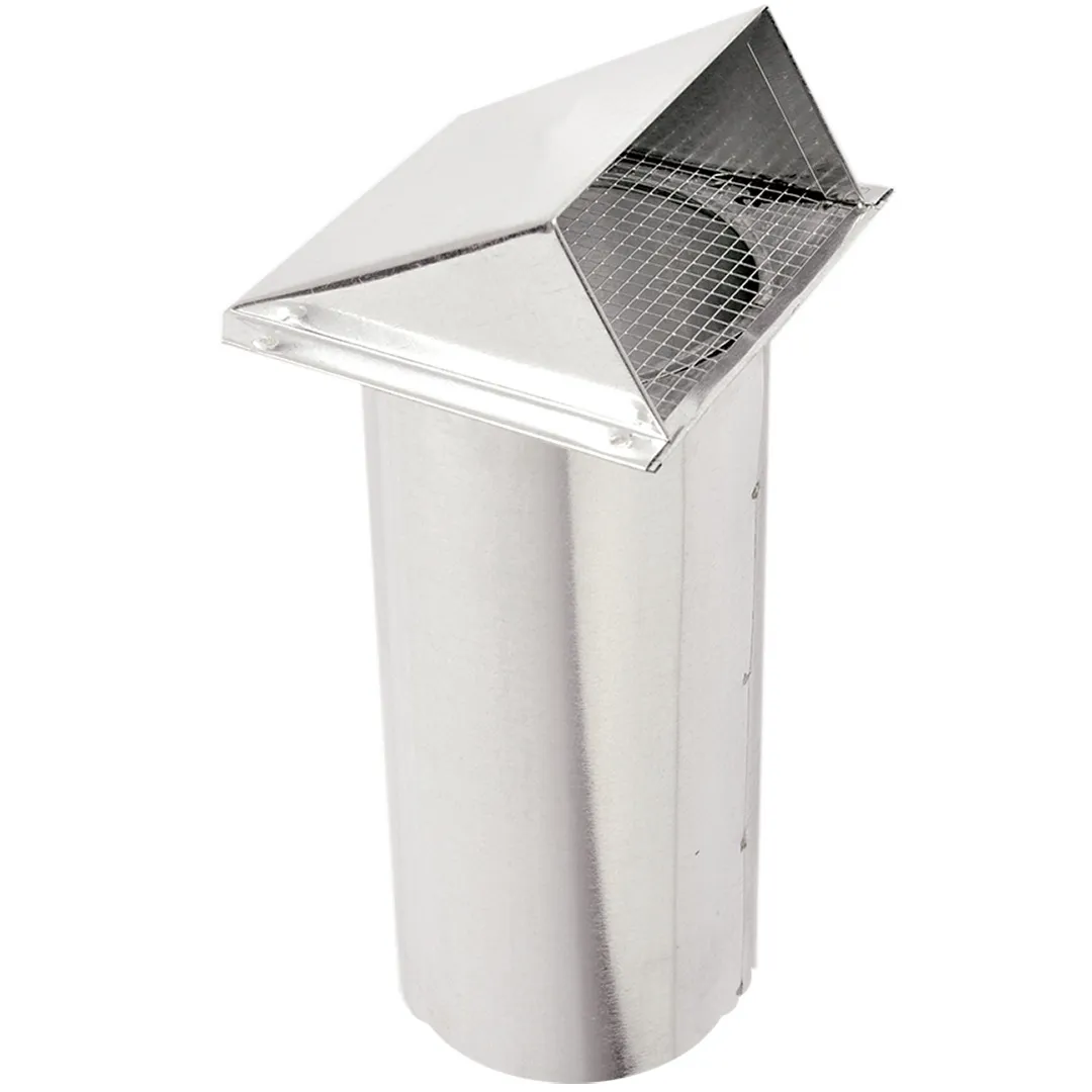 Galvanized Steel Fresh Air Intake With Tail Pipe