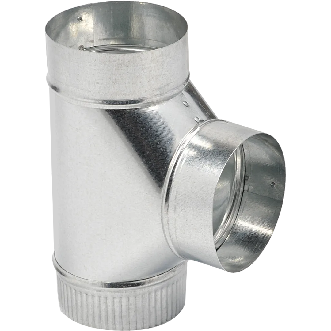 Galvanized Tees - 26 Gauge