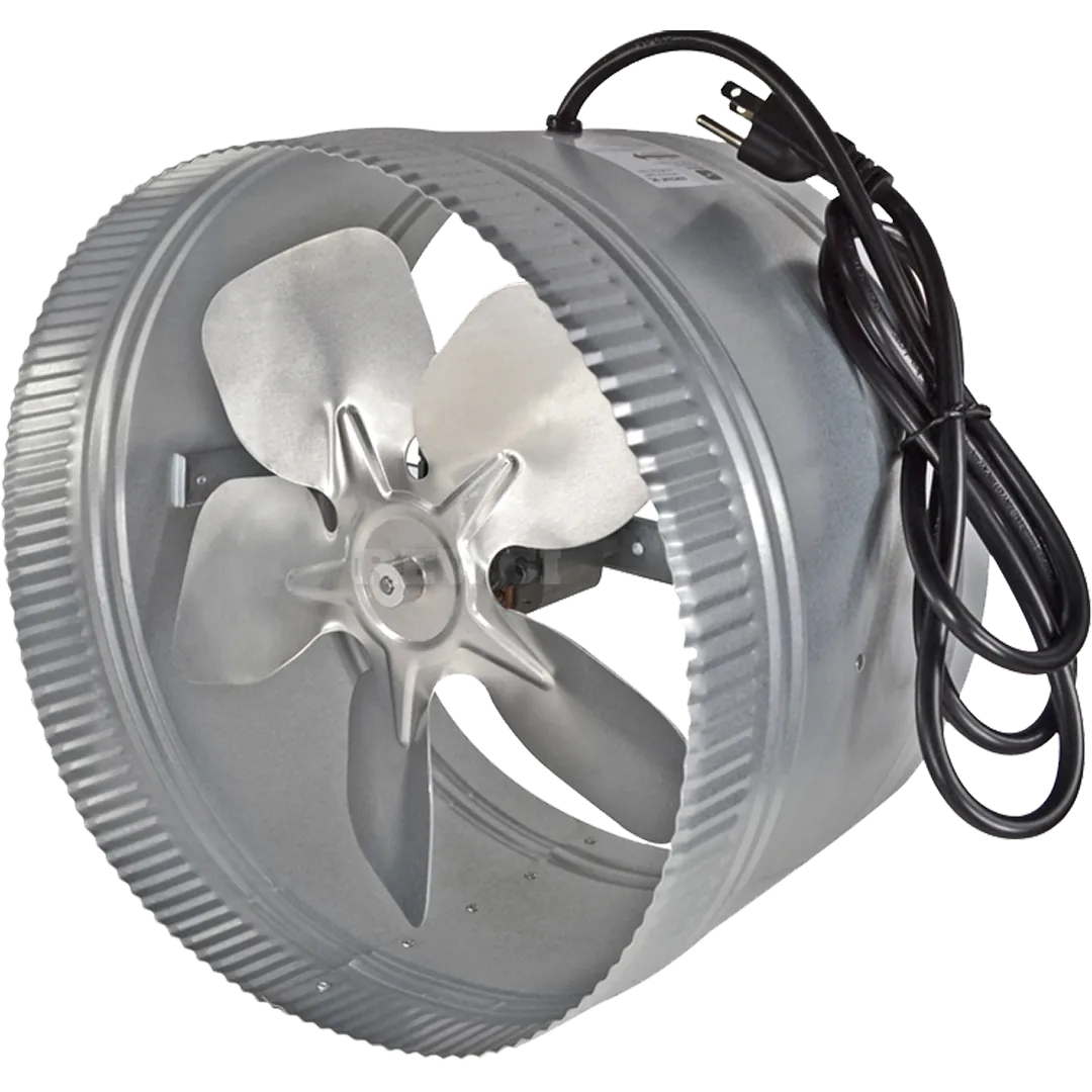ALLTEMP ALLTEMP Round Air Duct Booster In-line Fan