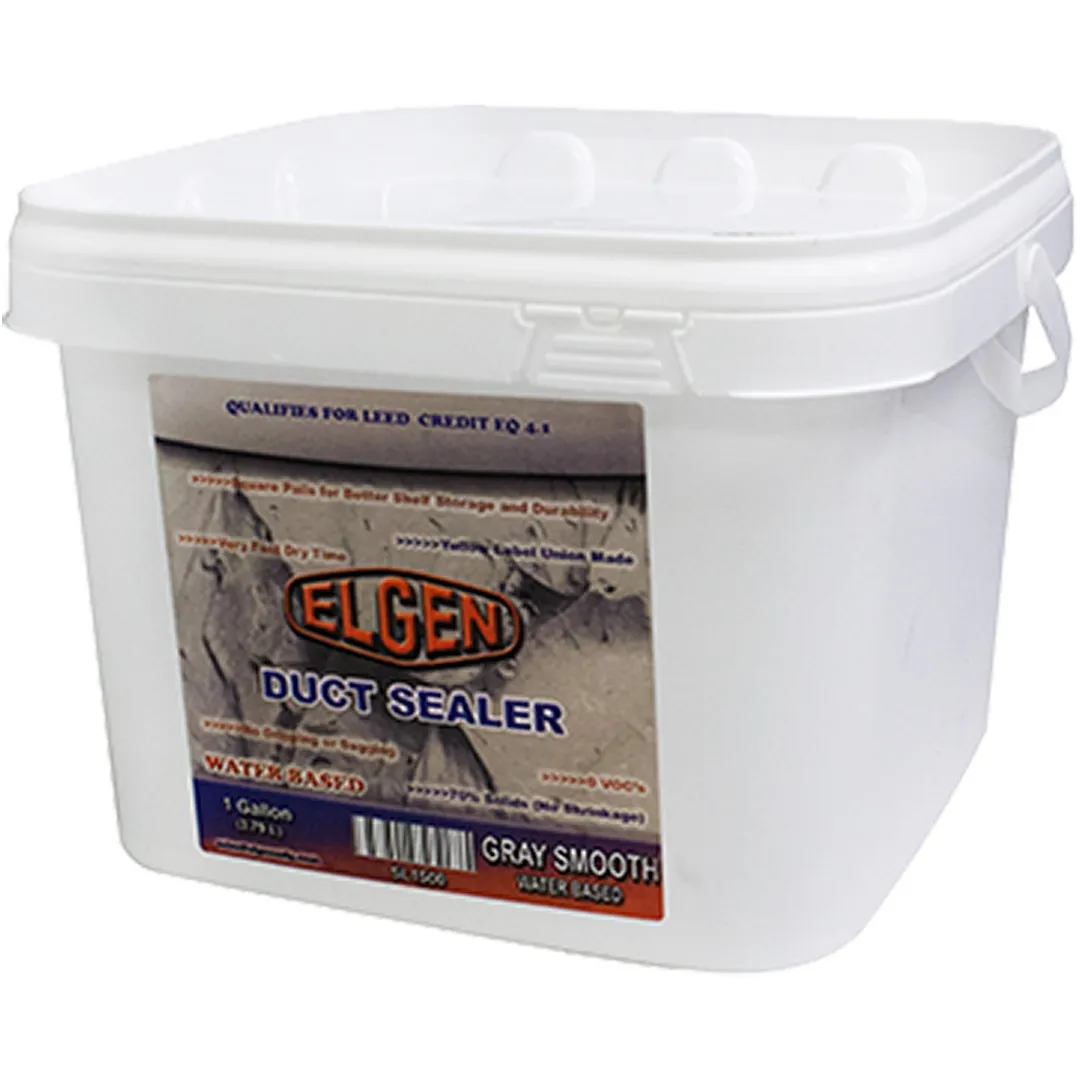 ELGEN ELGEN Industrial Grade Water Based Duct Sealer - 1 U.S. Gallon