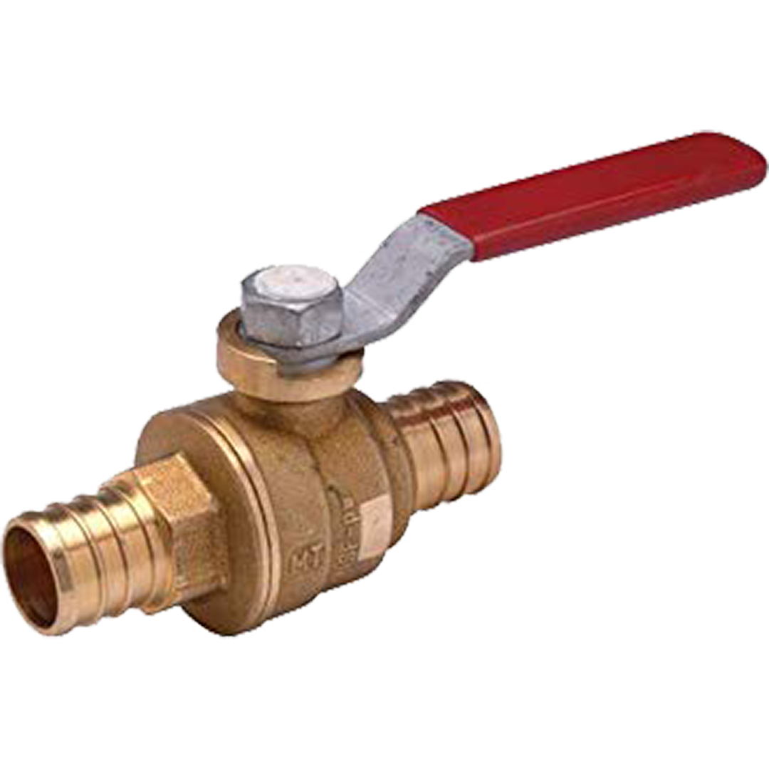 Lead Free Brass Pex Ball Valves With Handle | Shop Valves | Metalworks
