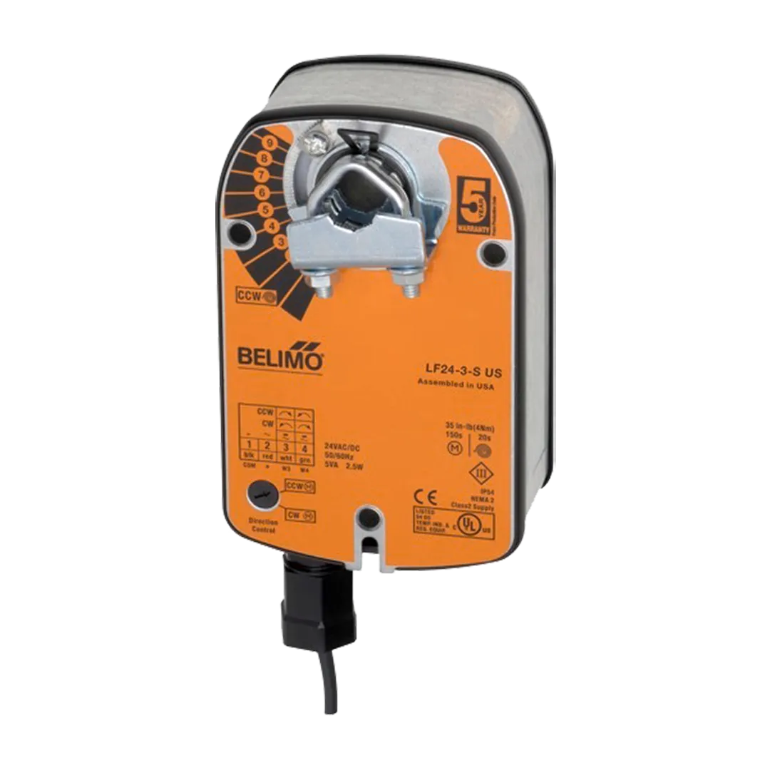 BELIMO BELIMO LF Series On/Off Spring Return Fail-Safe Damper Actuator