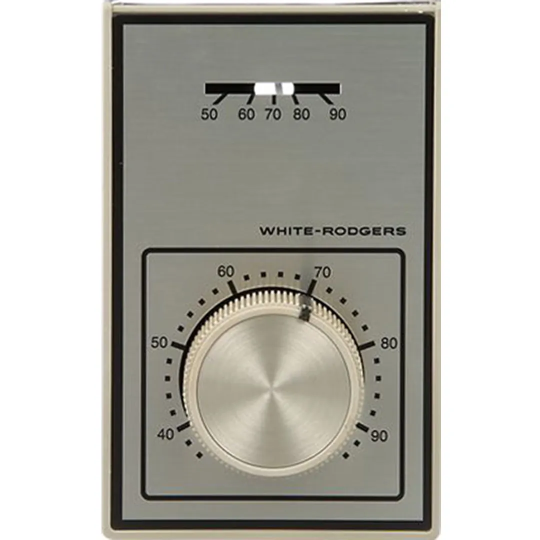 WHITE RODGERS WHITE RODGERS Line Voltage Mechanical Non-Programable Thermostat