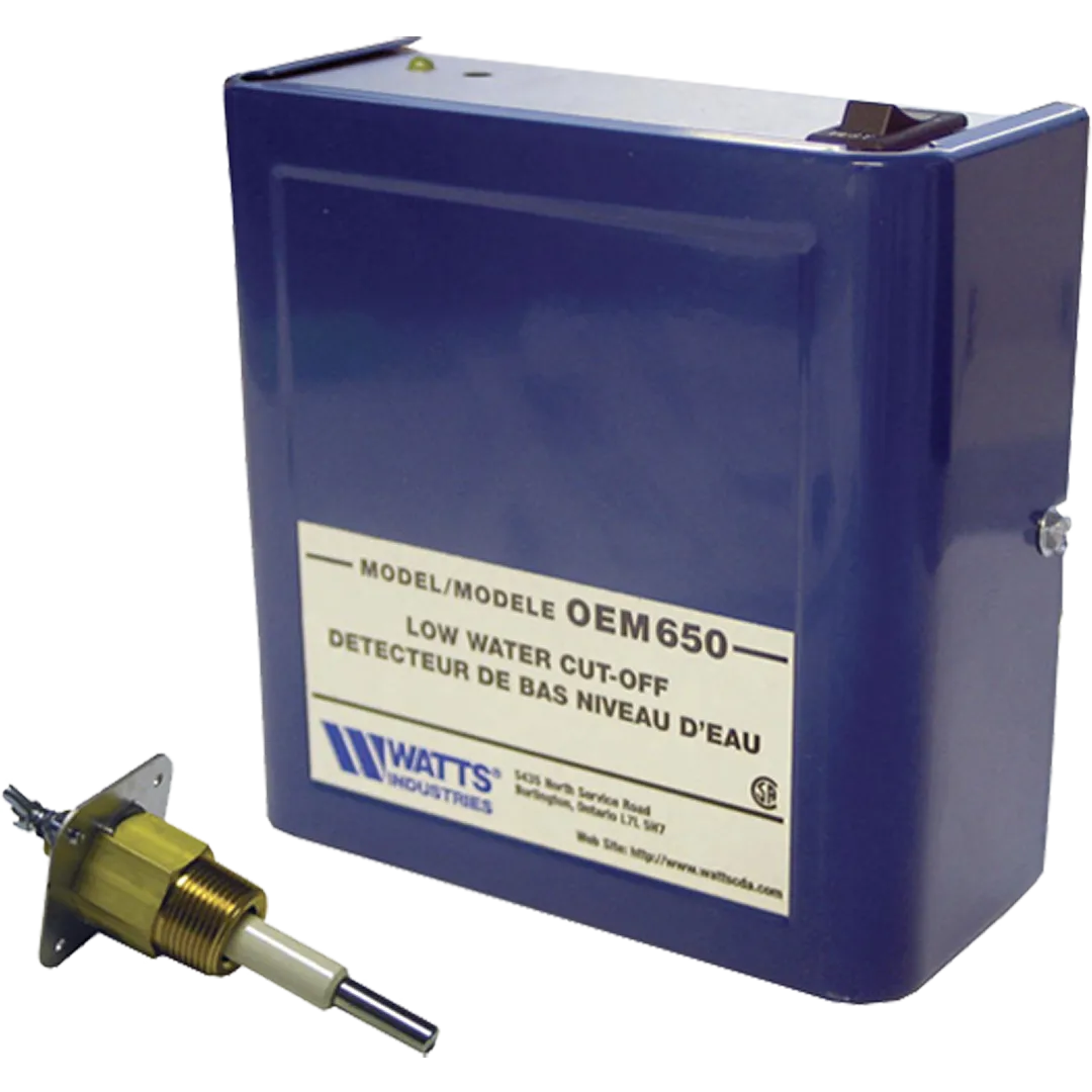 WATTS WATTS Low Water Cut-Offs For Hot Water Boilers