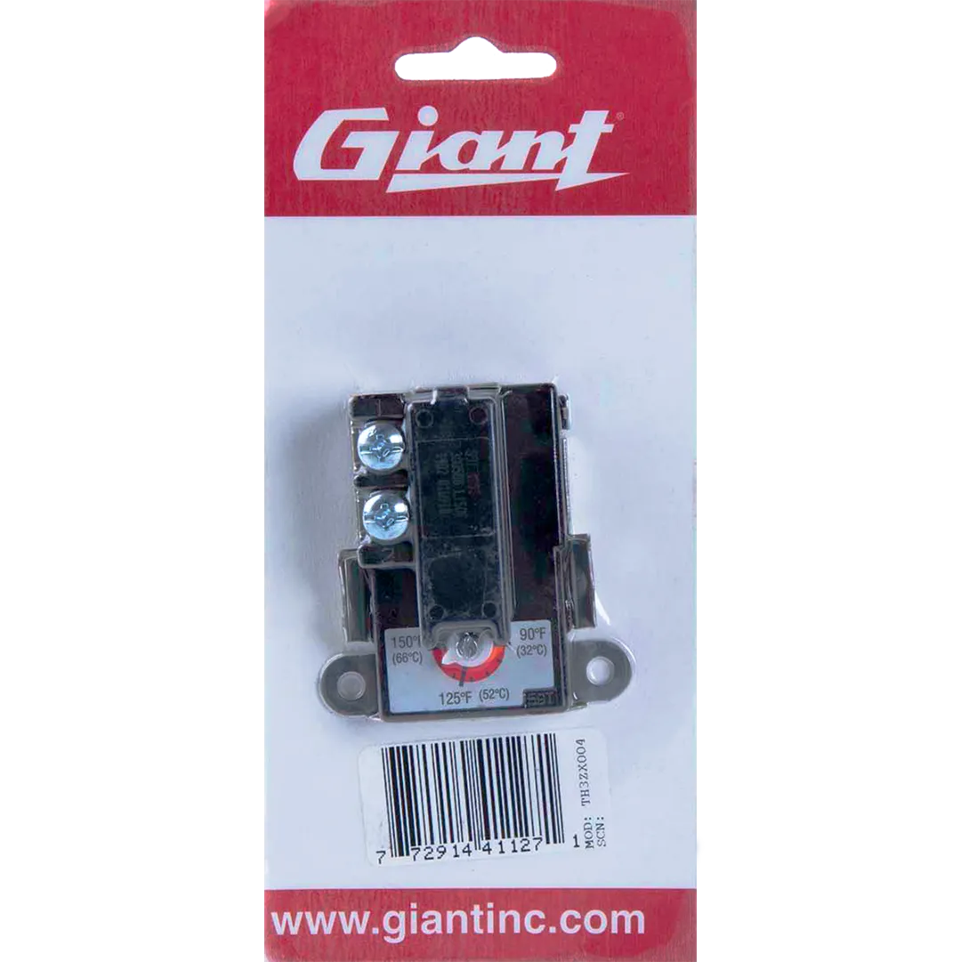 GIANT GIANT Lower Thermostat For Giant Electric Water Heaters
