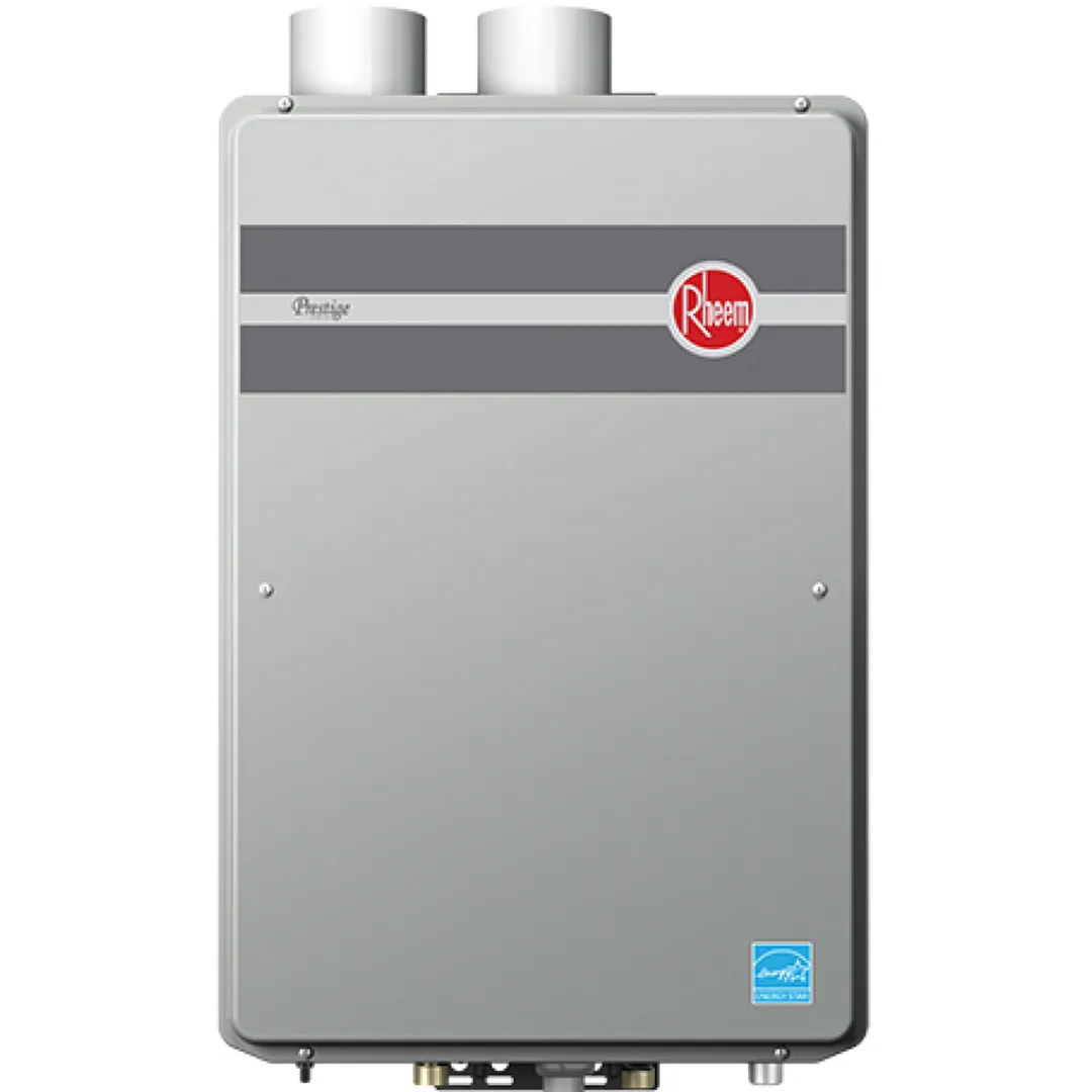 RHEEM RHEEM Professional Prestige Series Condensing Indoor Tankless Gas Water Heaters