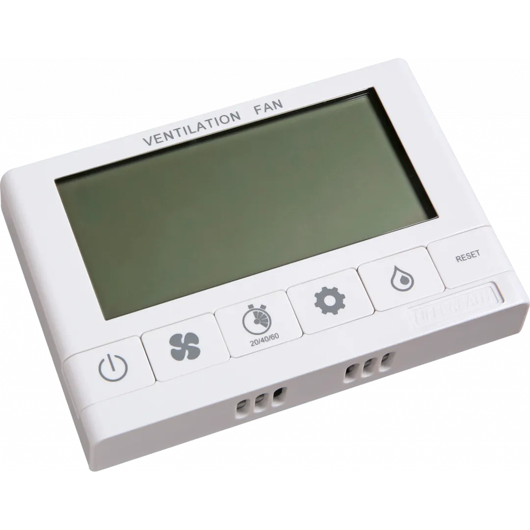 LIFEBREATH LIFEBREATH Programmable Digital Wall Control With LCD Screen