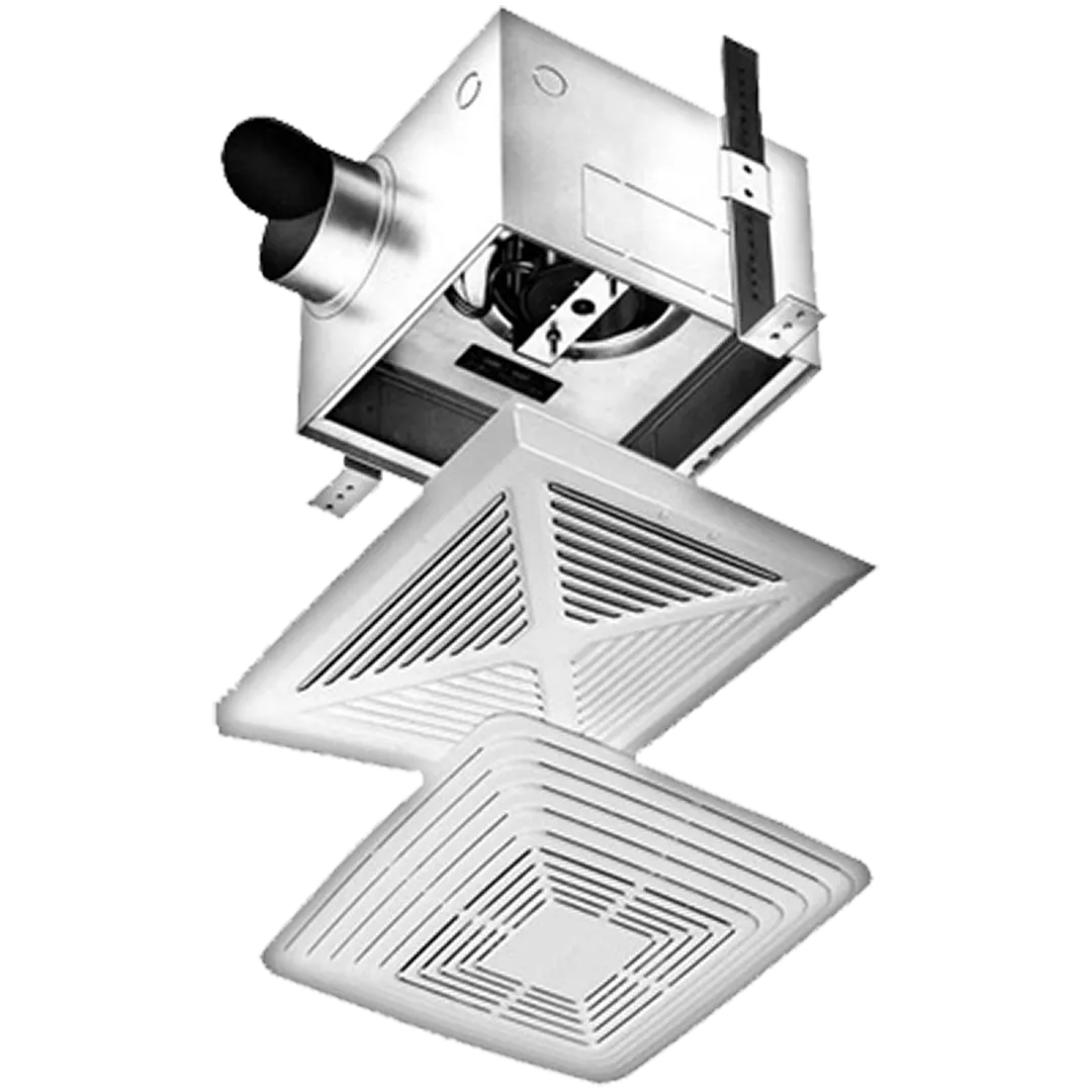 REVERSOMATIC REVERSOMATIC QB Series Bathroom Fan With Grille