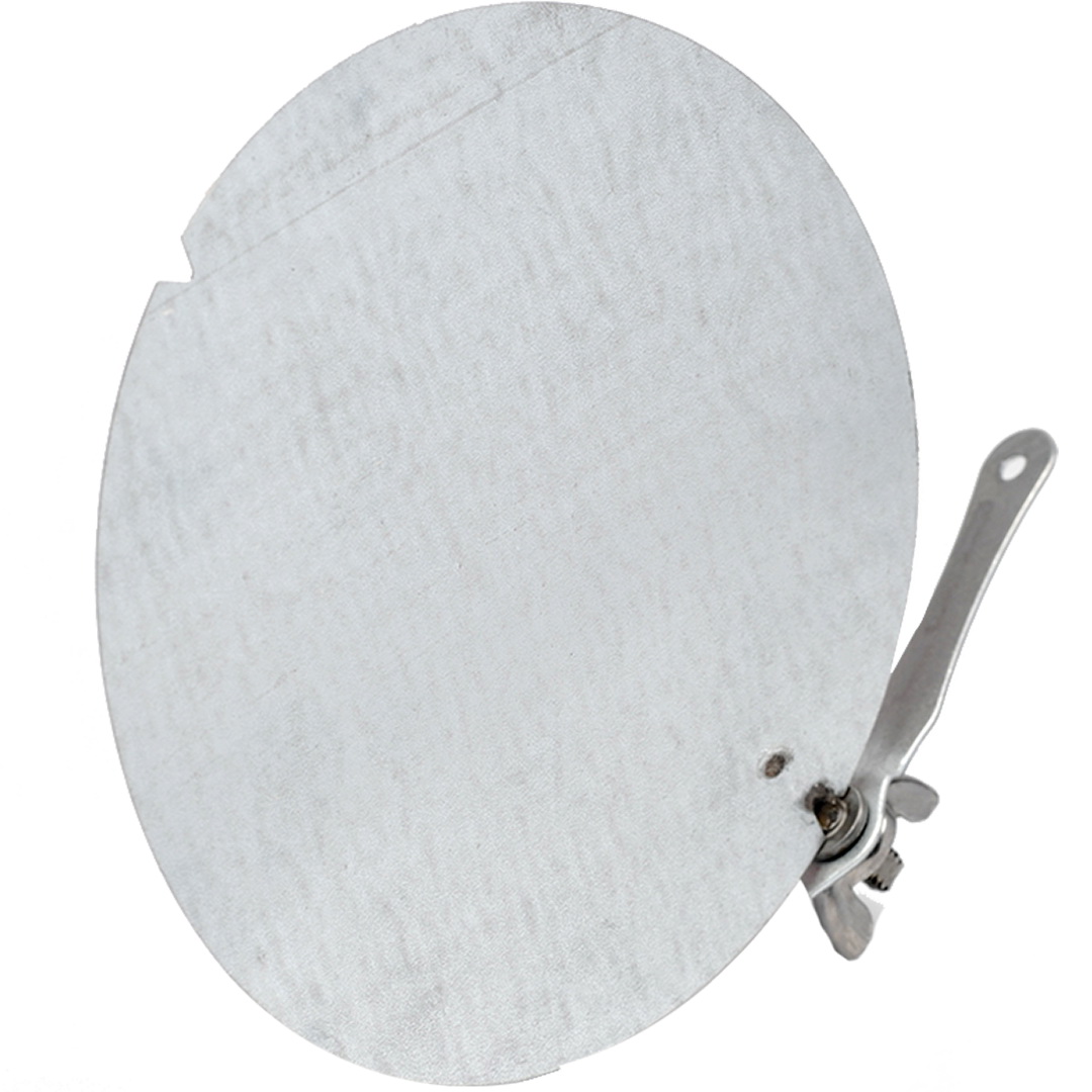 Round Steel Volume Damper With Handle Round Steel Volume Damper With Handle