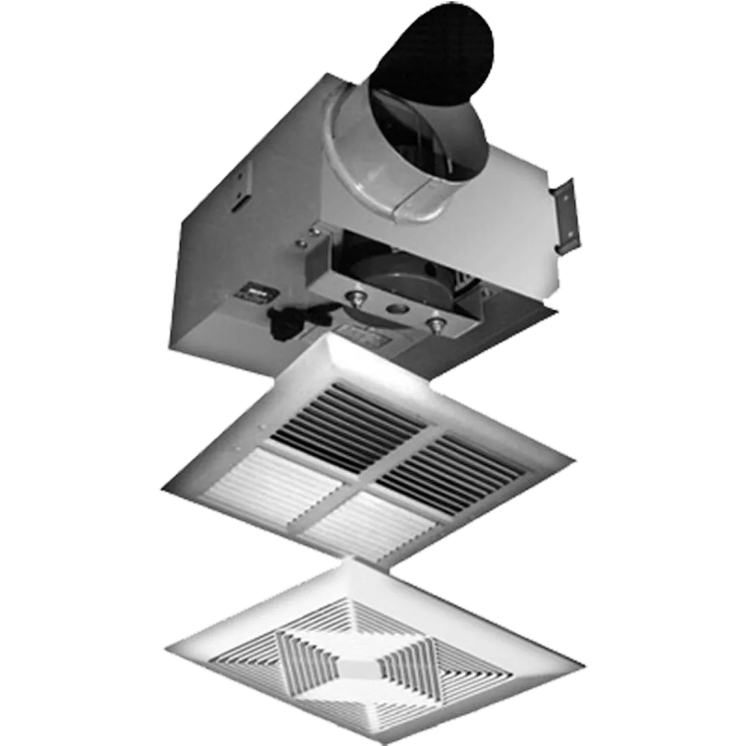 REVERSOMATIC REVERSOMATIC RS Series Bathroom Fan With Grille