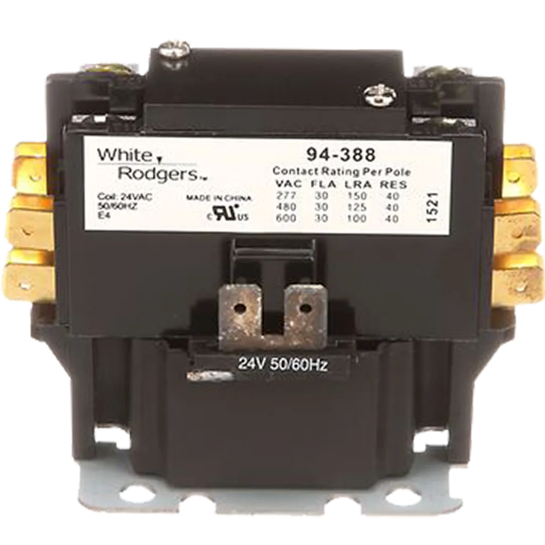 WHITE RODGERS WHITE RODGERS 1-1.5 Pole Definite Purpose Mechanical Contactor