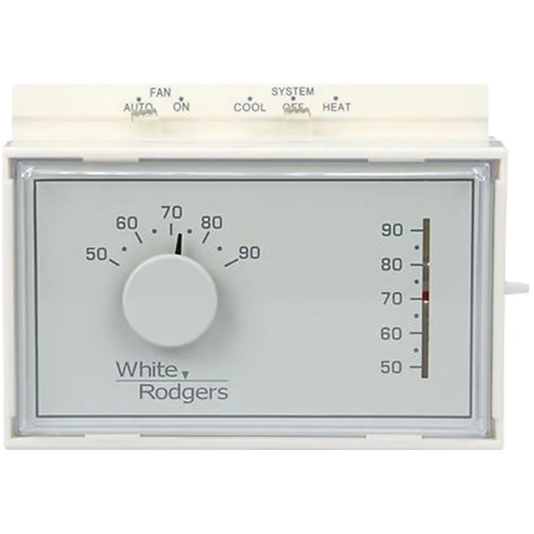 WHITE RODGERS WHITE RODGERS Standard Mechanical Non-Programmable Thermostats