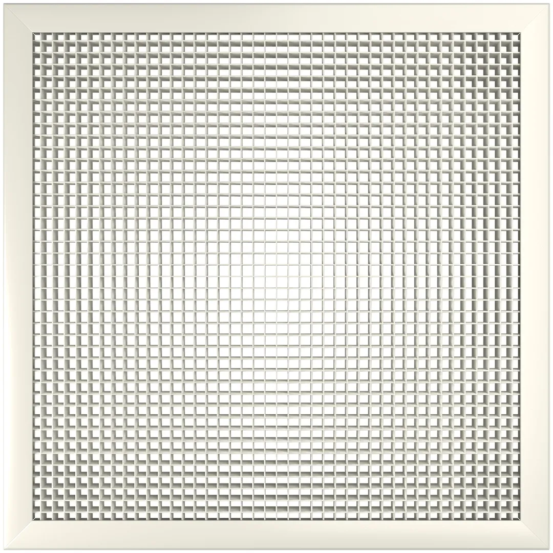 NAILOR INDUSTRIES NAILOR INDUSTRIES Surface Mount Return Air Steel Eggcrate Grille - White