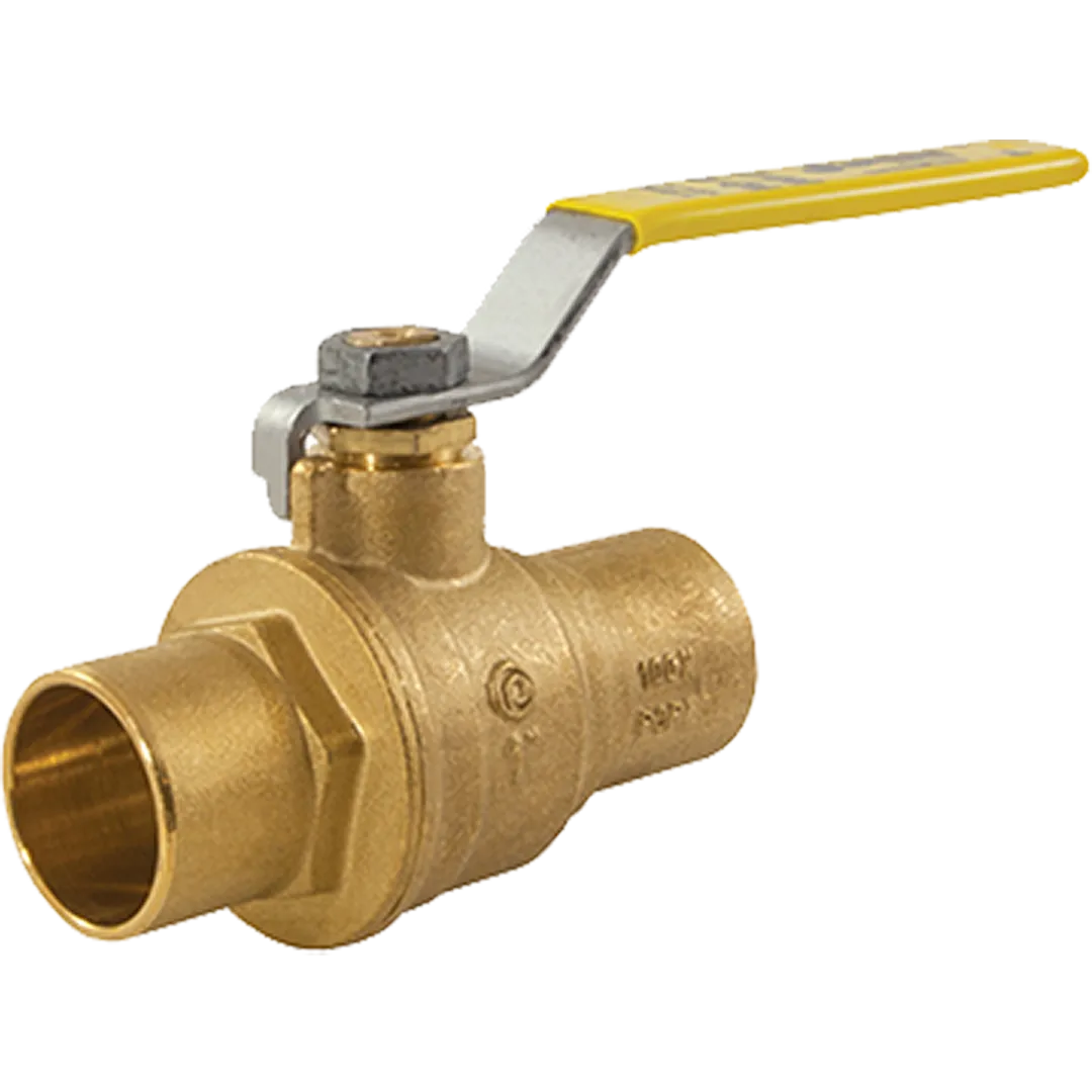 Sweat Brass Ball Valves With Handle