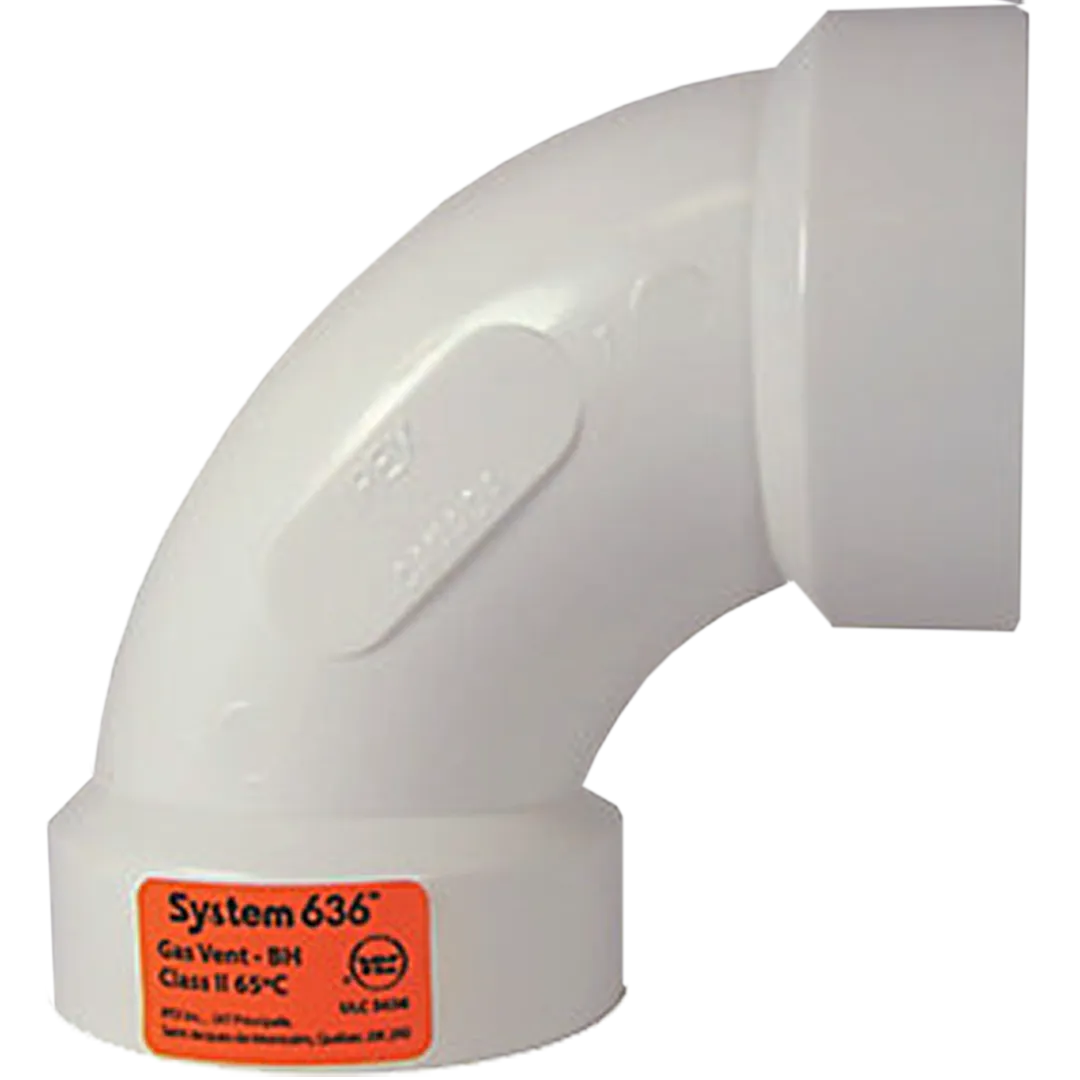 IPEX IPEX System 636 PVC 90&deg; Elbows - Slip x Slip