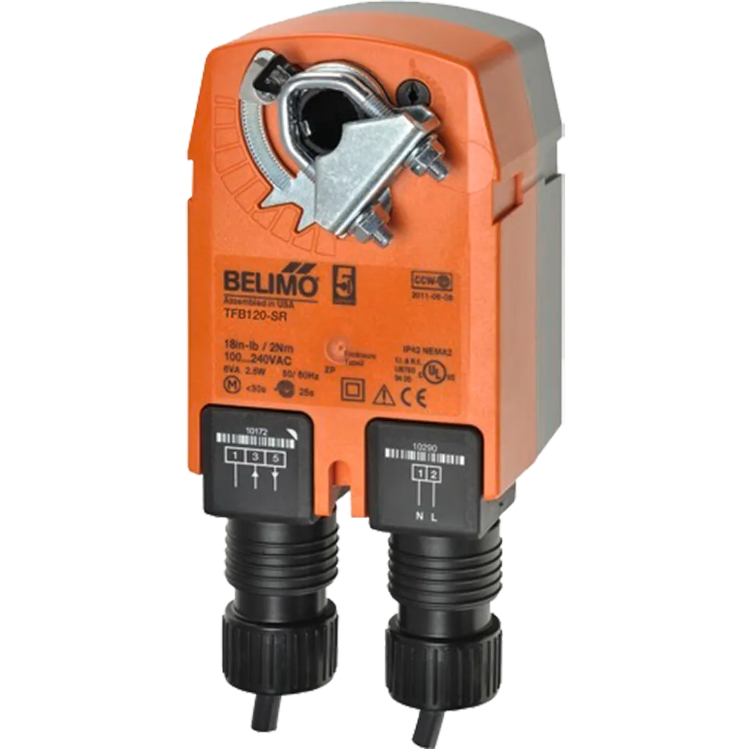 BELIMO BELIMO TF Series On/Off Spring Return Fail-Safe Damper Actuator