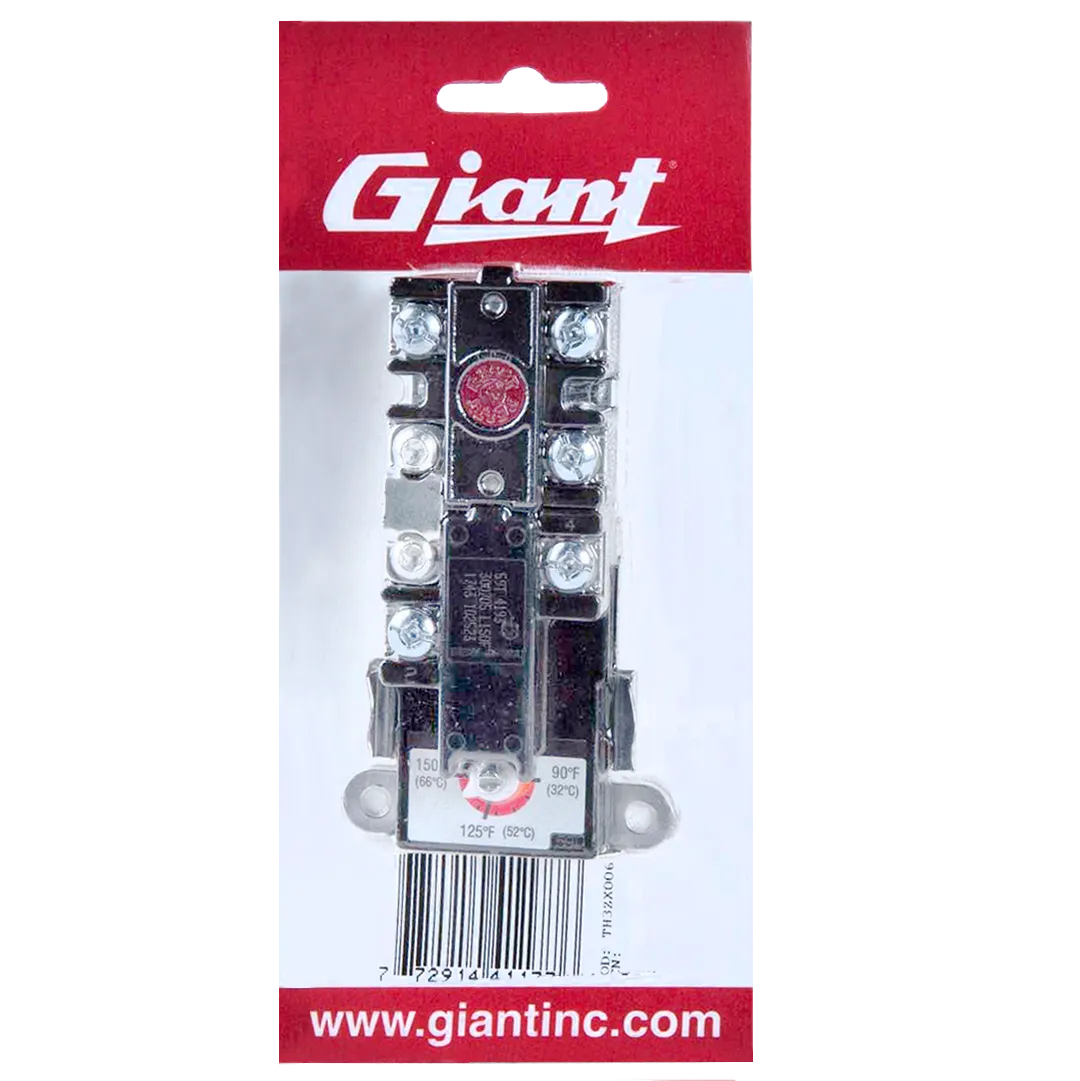 GIANT GIANT Upper Thermostat With Reset For Giant Electric Water Heaters