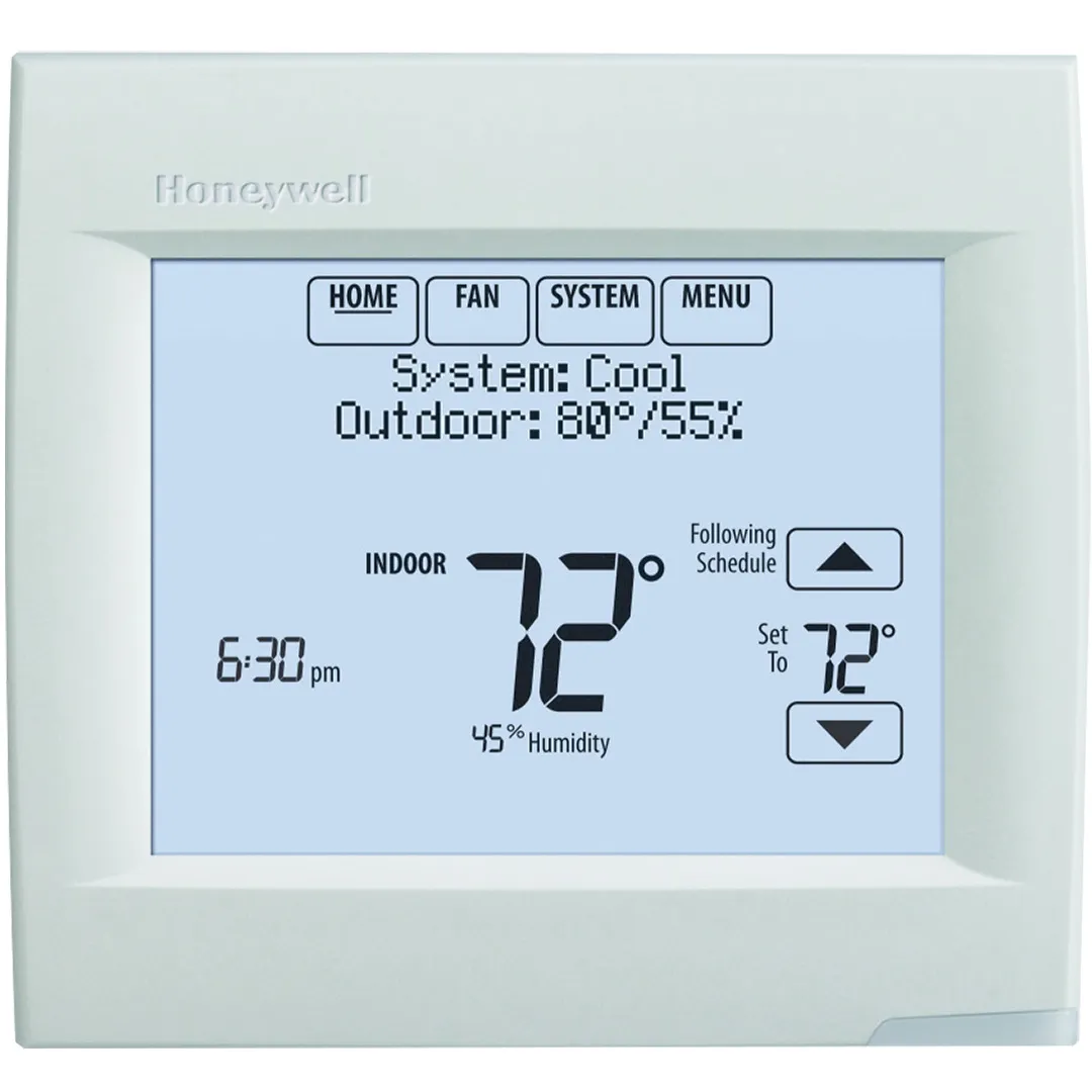 RESIDEO RESIDEO VisionPRO 8000 Programmable Wi-Fi Touchscreen Thermostat With Redlink