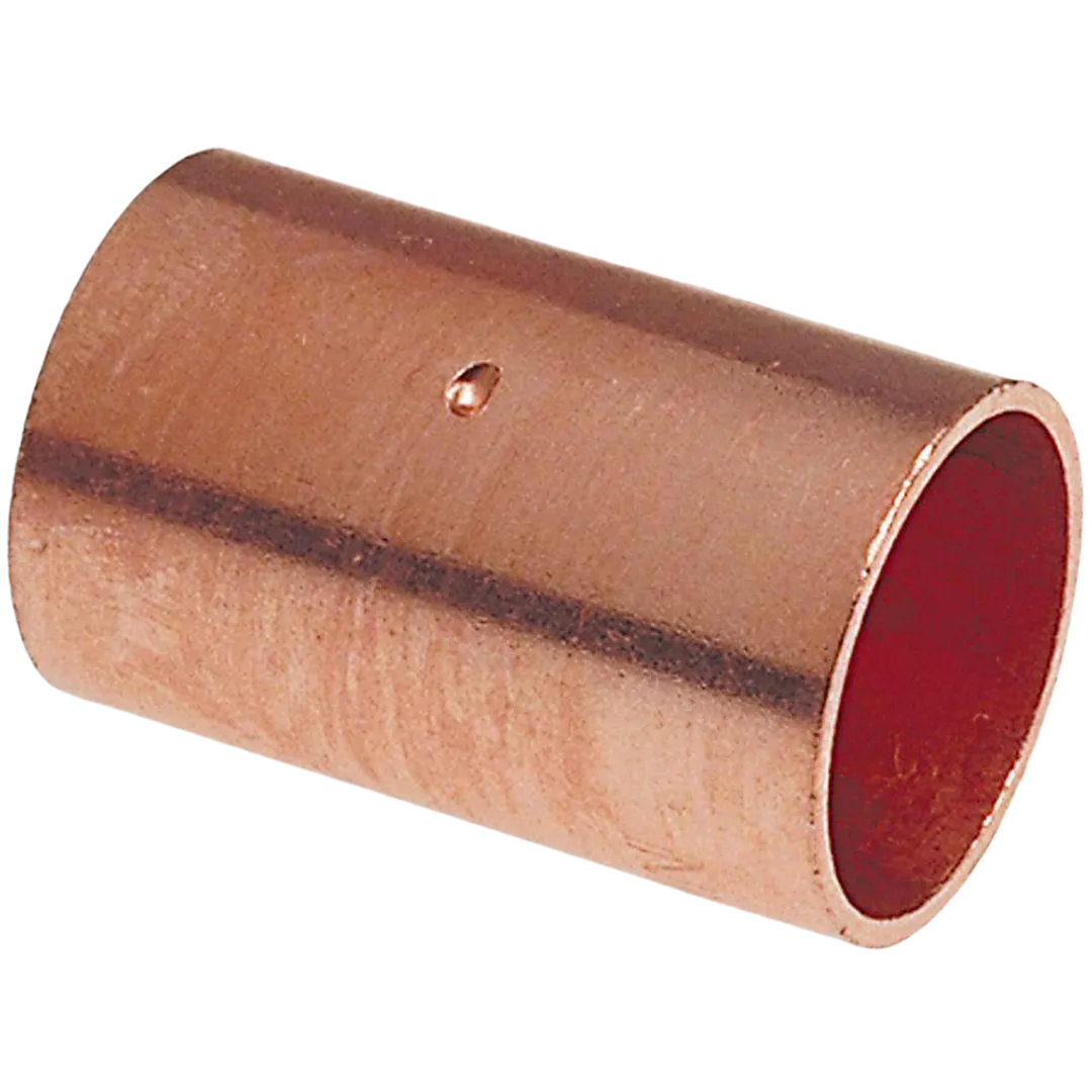 Wrot Copper Couplings With Stop - C x C