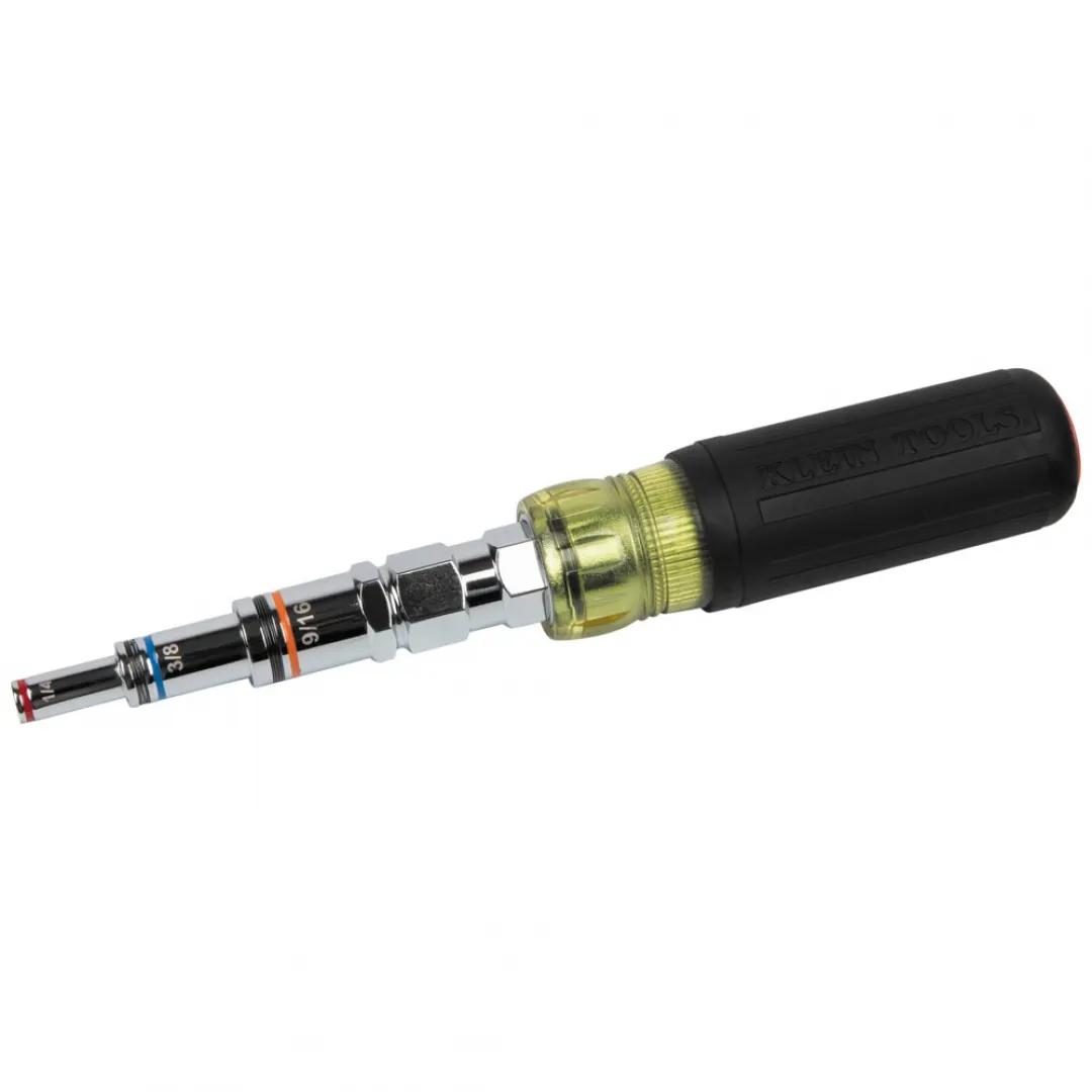 KLEIN TOOLS KLEIN TOOLS 9-in-1 Pass Through SAE Multi-Nut Magnetic Driver