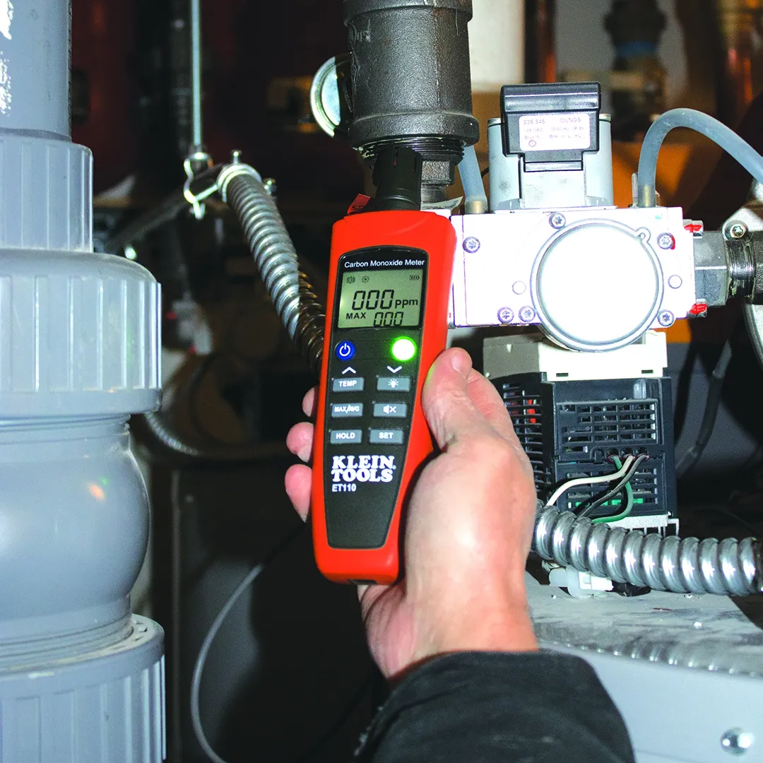 KLEIN TOOLS KLEIN TOOLS Digital Carbon Monoxide Gas Leak Detector KLEIN TOOLS KLEIN TOOLS Digital Carbon Monoxide Gas Leak Detector