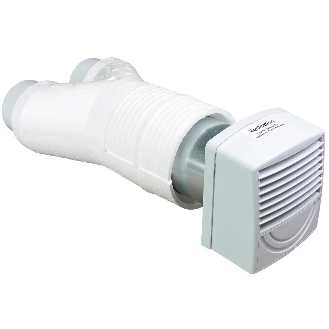 LIFEBREATH LIFEBREATH Dual Hood Tandem Kit For HRV & ERV