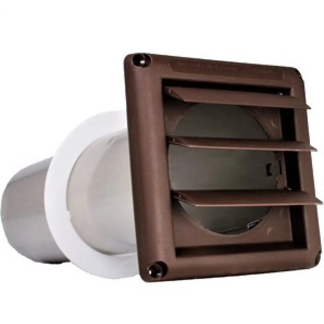 DEFLECTO DEFLECTO Exhaust Vent Hood With Pipe