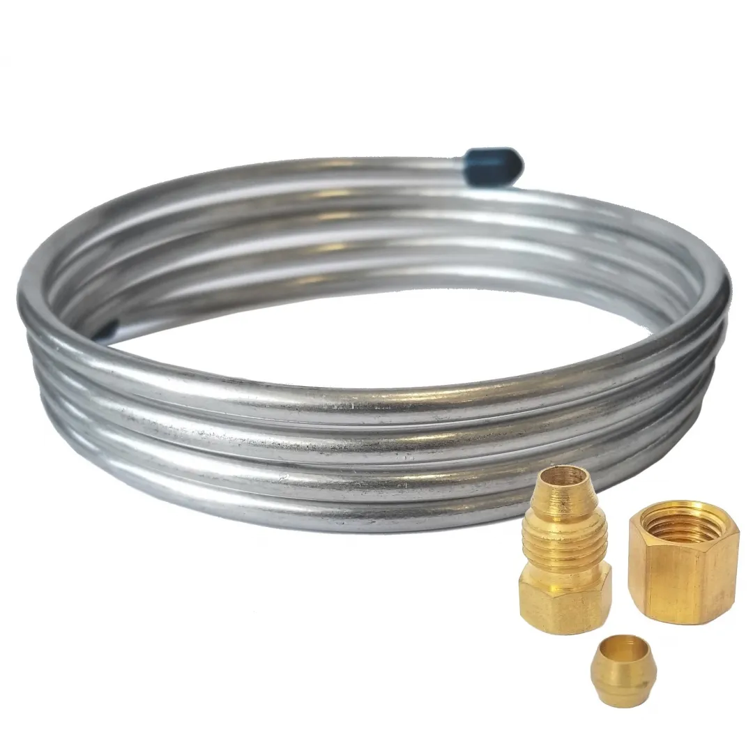 MONTI & ASSOCIATES MONTI & ASSOCIATES MA-Line 5' Aluminum Coil Kit With Brass Fittings