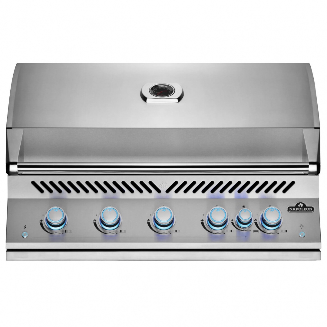 NAPOLEON NAPOLEON 700 Series 38 Built-In BBQ Head with Infrared Rear Burner NAPOLEON NAPOLEON 700 Series 38 Built-In BBQ Head with Infrared Rear Burner