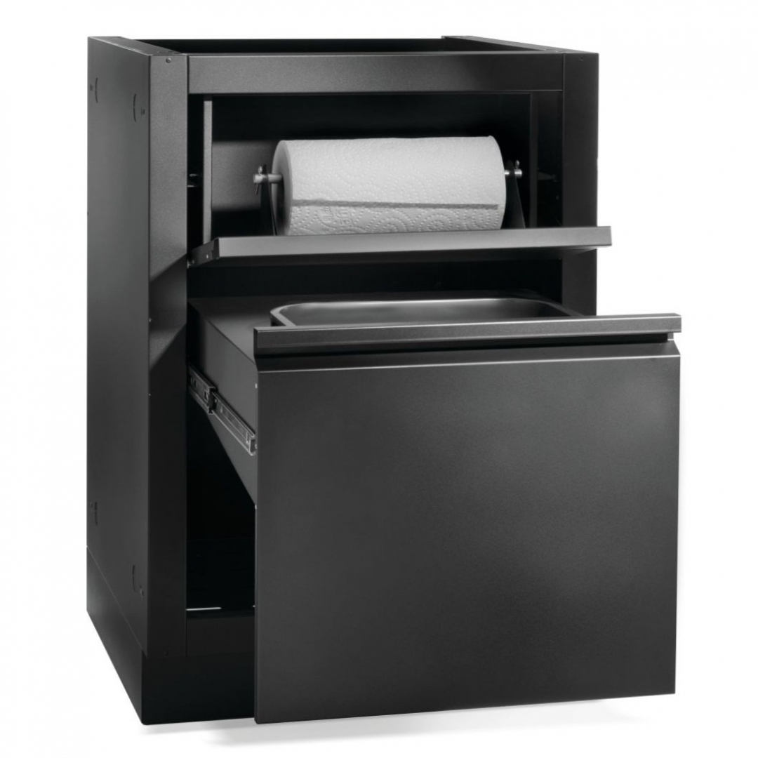 NAPOLEON NAPOLEON OASIS Waste Drawer Cabinet - Matte Black NAPOLEON NAPOLEON OASIS Waste Drawer Cabinet - Matte Black