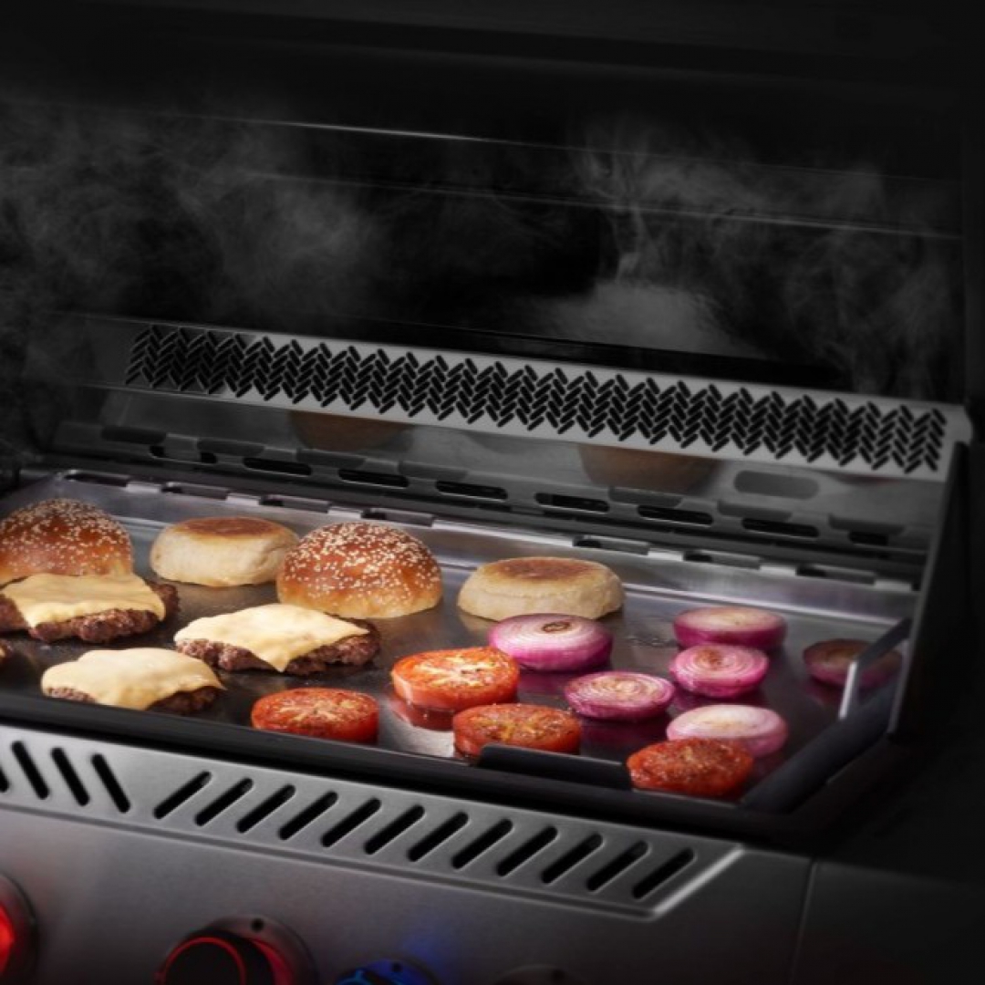 NAPOLEON NAPOLEON Stainless Steel BBQ Griddle Insert For Prestige and Rogue NAPOLEON NAPOLEON Stainless Steel BBQ Griddle Insert For Prestige and Rogue
