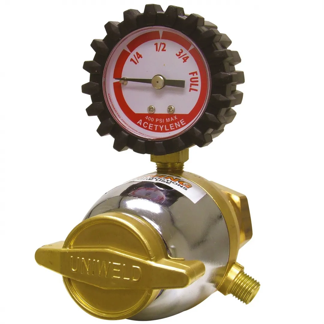 UNIWELD UNIWELD Patriot Series Acetylene Regulator With Gauge Boots