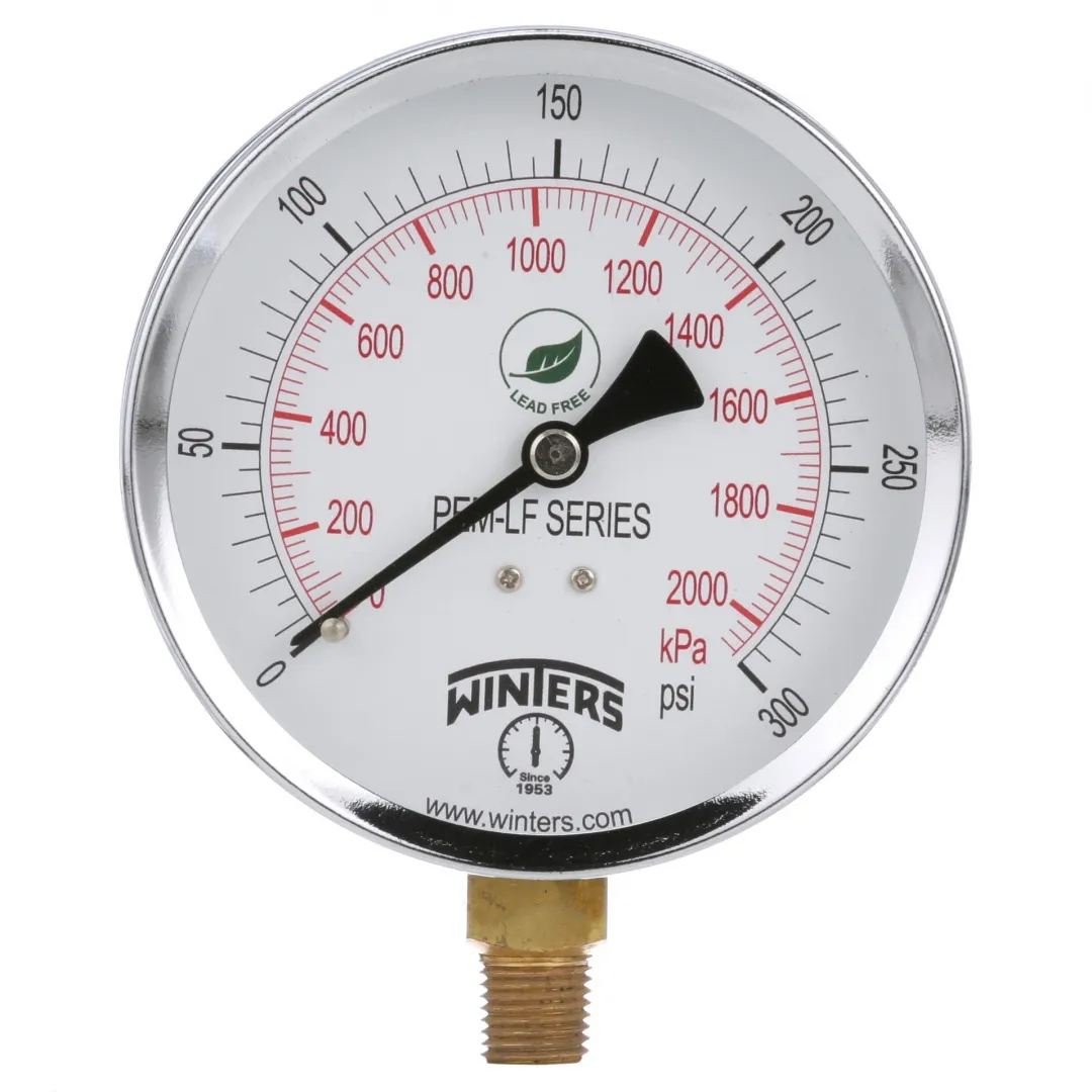 WINTERS WINTERS PEM Economy Pressure Gauges