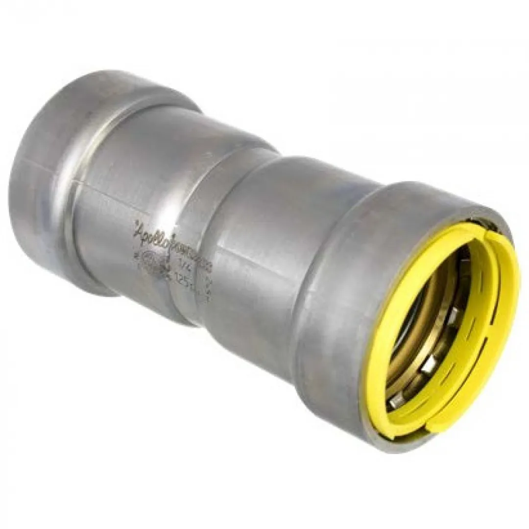 APOLLO VALVES APOLLO VALVES Power Press Carbon Steel Gas Couplings With Stop