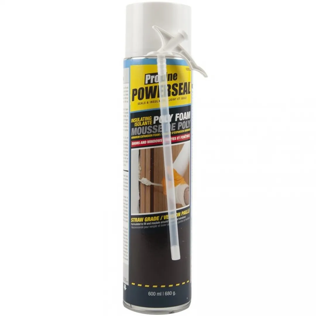 Pro-Line Pro-Line Powerseal Window & Door Poly Foam Sealant With Straw - 680g
